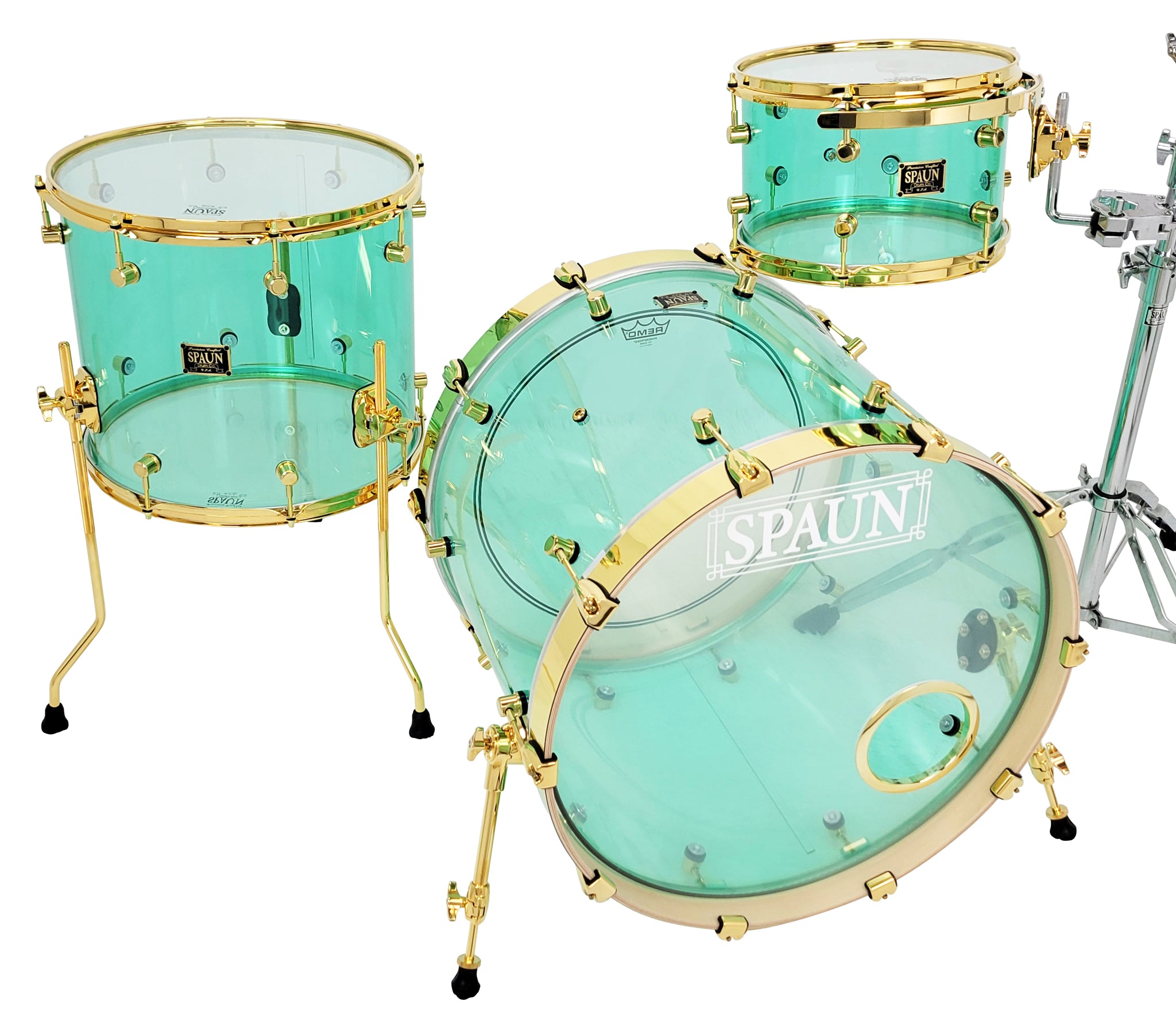 アクリル 3 ピース ドラム キット | Spaun Drumsアクリル 3 ピース ドラム キット | Spaun Drums  