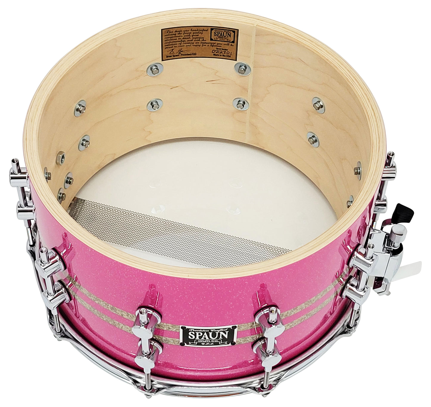 Maple 8x14 24ply-Pink Rainbo