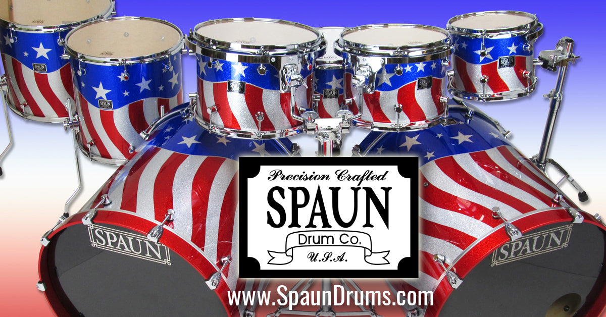 LED Snare Drum 6.5x14 Acrylic 1-2 Thick | Spaun Drums