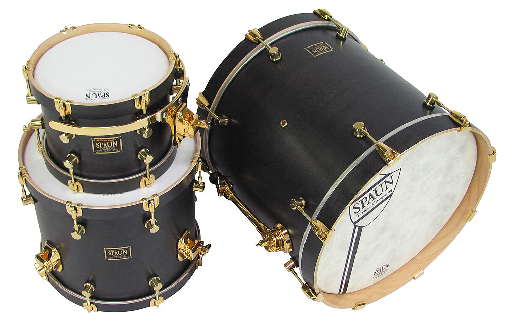 Custom 3pc-Black with Gold HW