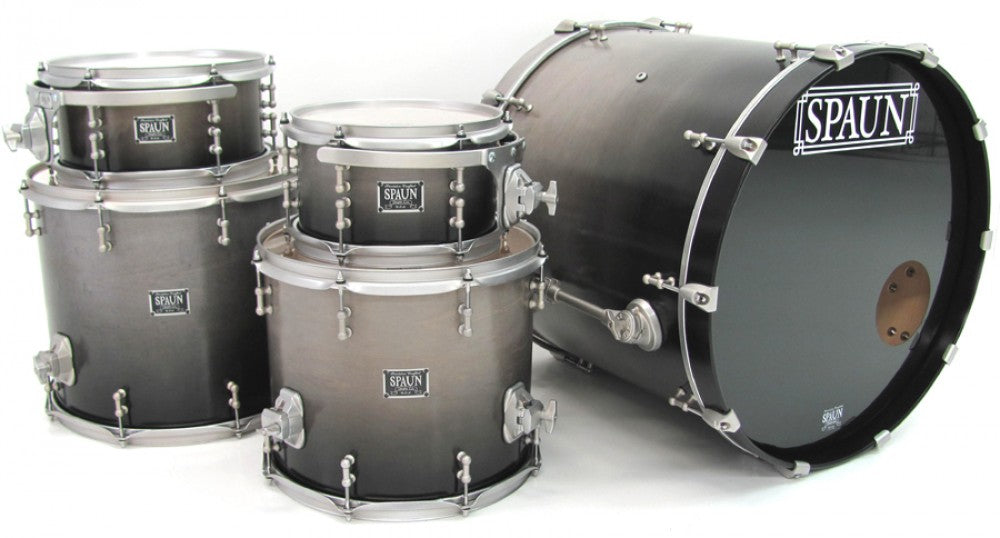 Custom 5pc-Gray to Black Fade