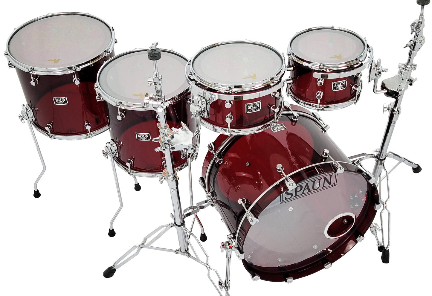 Acrylic 5pc Kit-Red