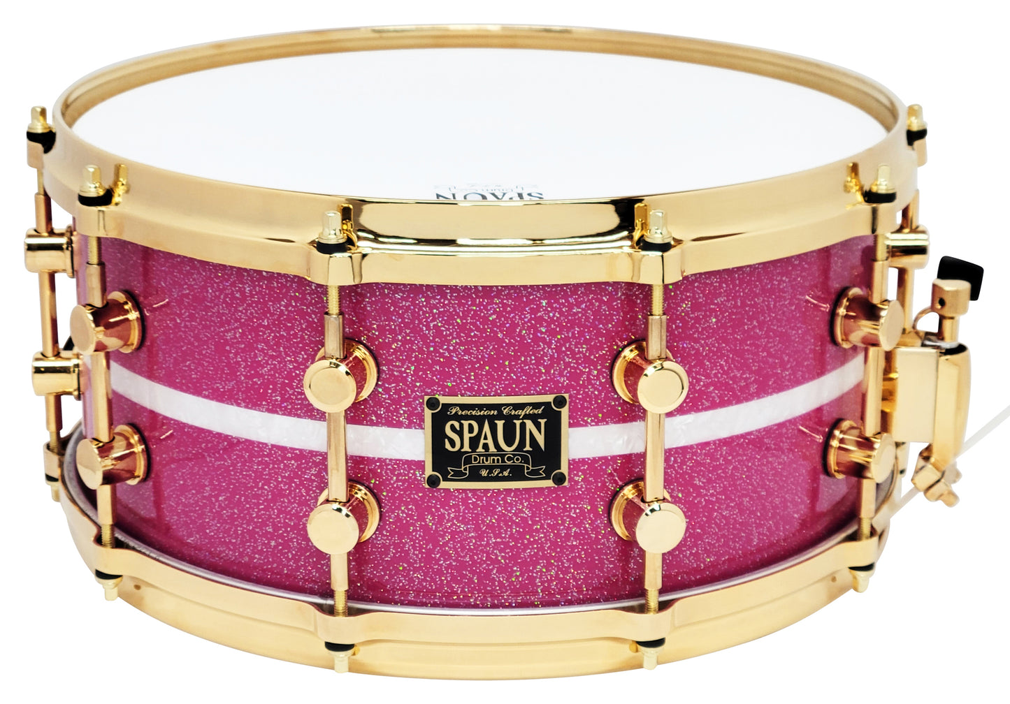 Bubinga 6.5x14-Pink Rainbo