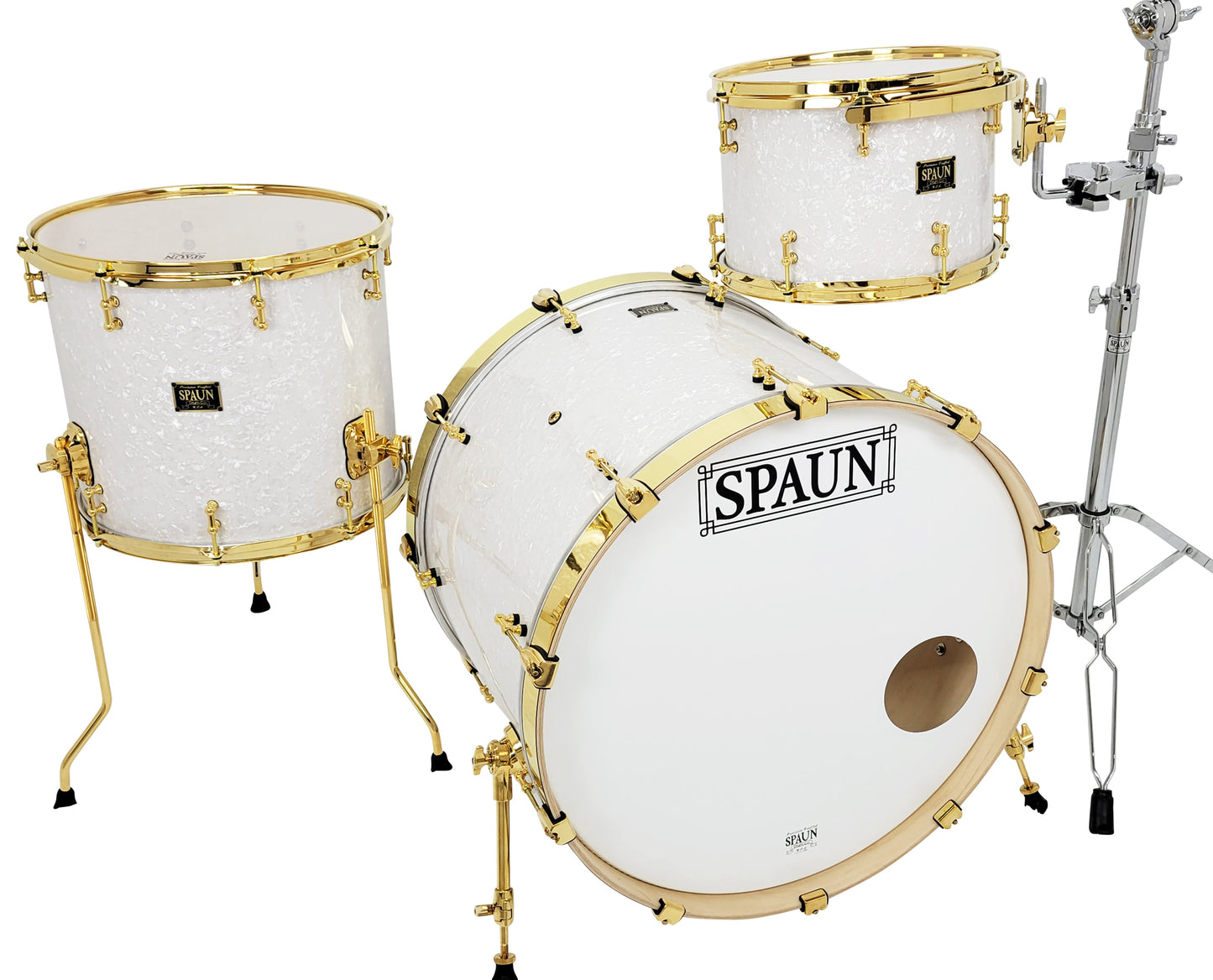 Custom 3pc-White Pearl