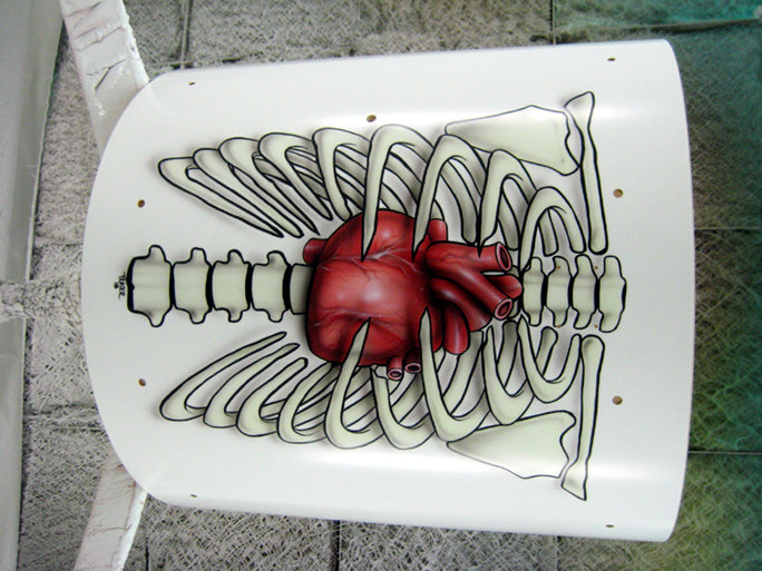 Custom 3pc-Glowing Rib Cage