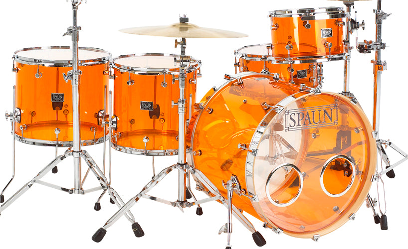 Pearl acrylic drum deals set