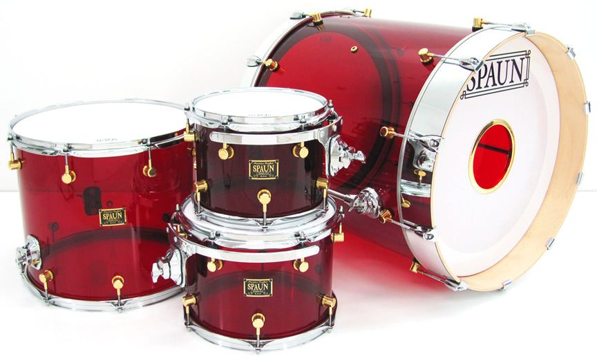 Acrylic 4pc-Red