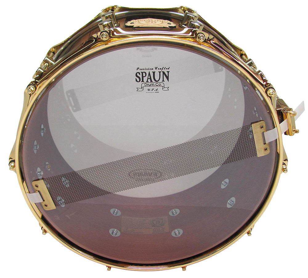 20th Anniversary 100% African Mahogany 7x14 Gold Edition