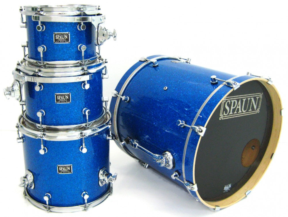 Custom 4pc-Blue Glass