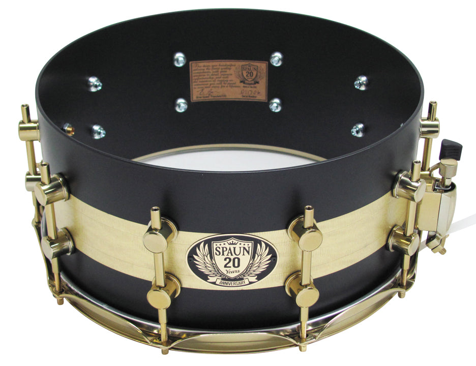 20th Anniversary 6.5x14 Brass