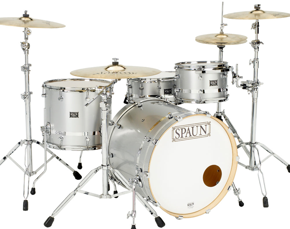 Custom 3pc-Silver Metallic w-Chrome Stripe