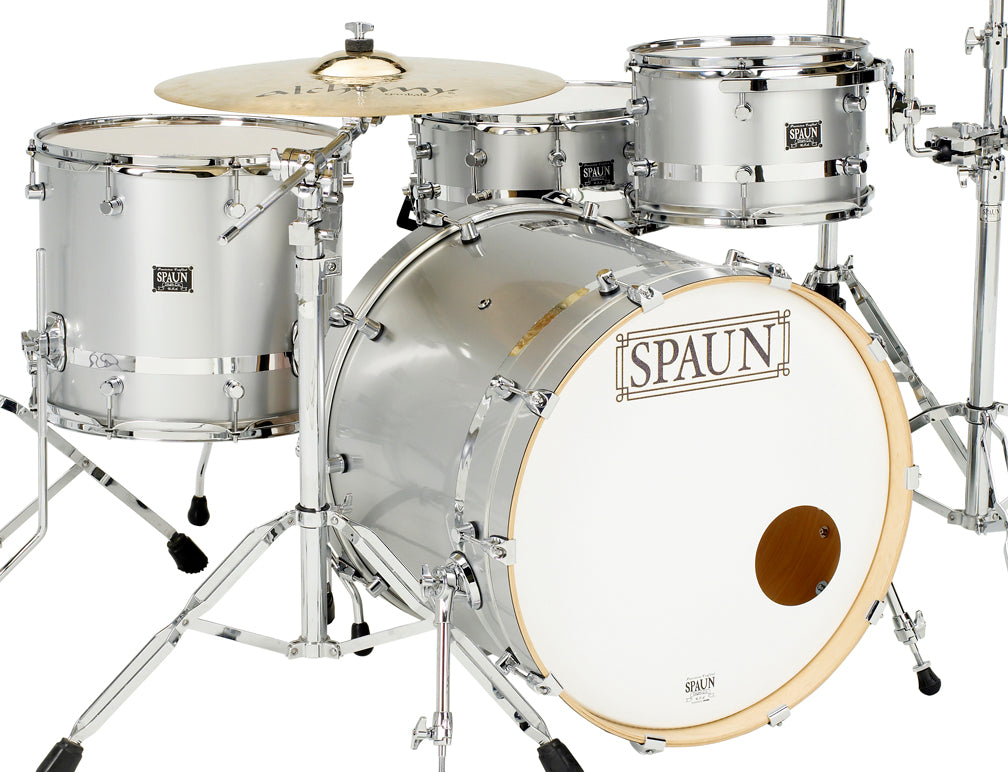 Custom 3pc-Silver Metallic w-Chrome Stripe