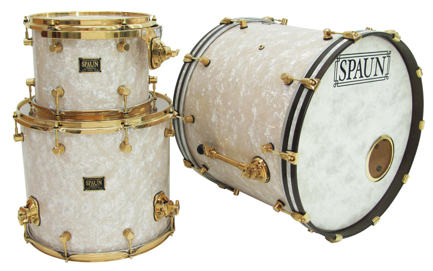 Custom 3pc-Aged White Pearl