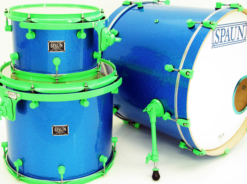 Custom 3pc-Blue Sparkle