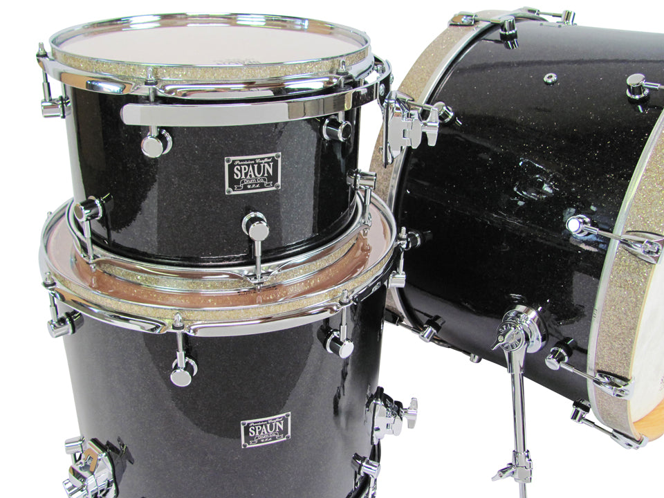 Custom 3pc-Black Glass