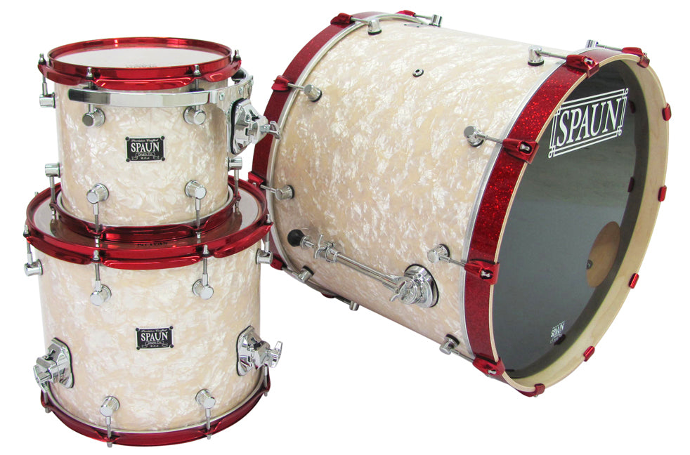 Custom 3pc-Aged White Pearl