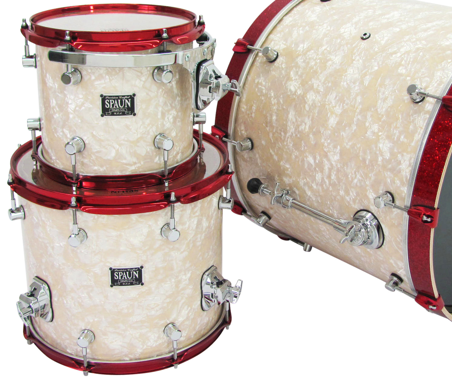 Custom 3pc-Aged White Pearl