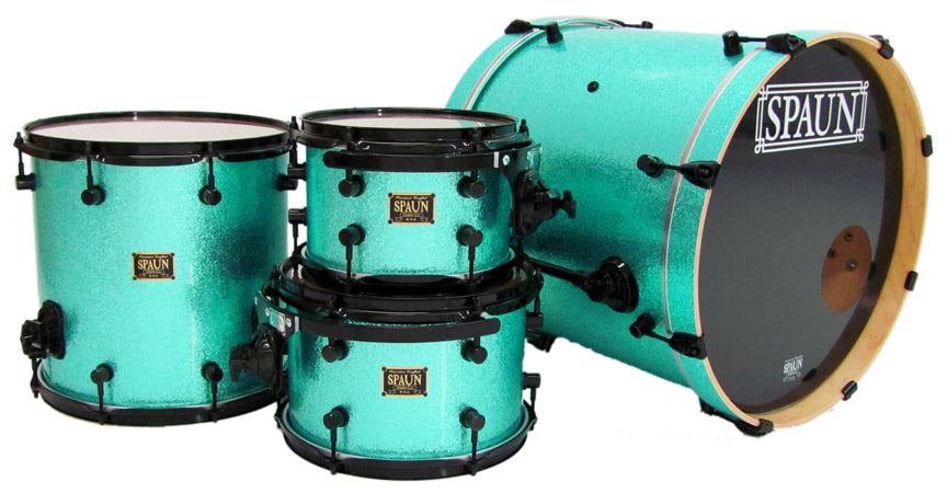 Custom 4pc-Turquoise Sparkle