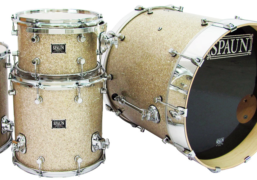Custom 4pc-Silver Glass