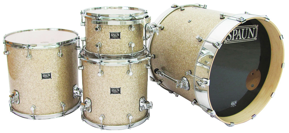 Custom 4pc-Silver Glass