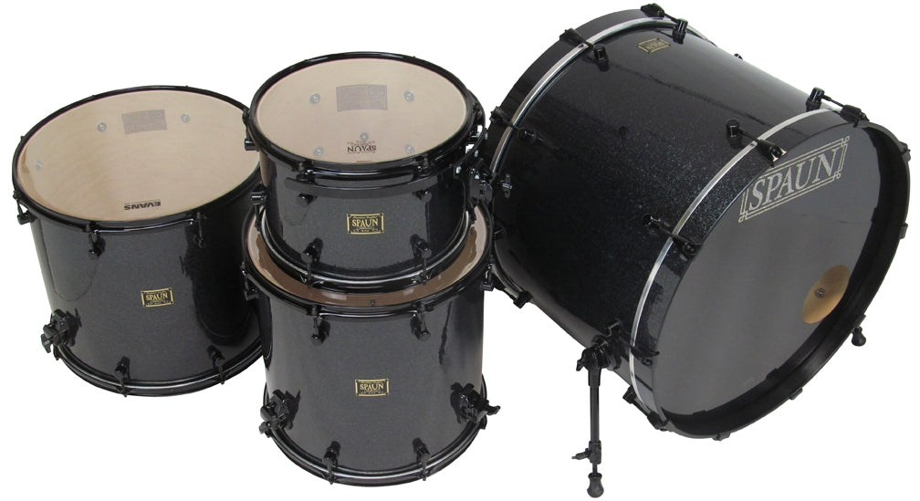Custom 4pc-Black Glass