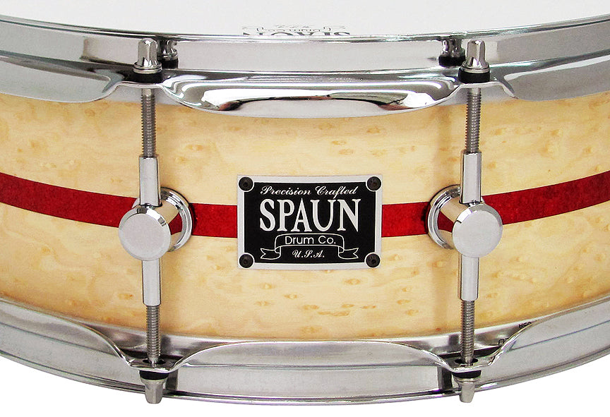 Maple 5x14-Birdseye w-Red Stripe