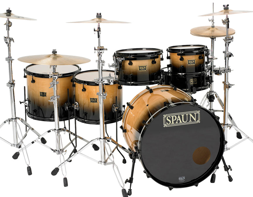 Custom 5pc-Blonde to Black Fade