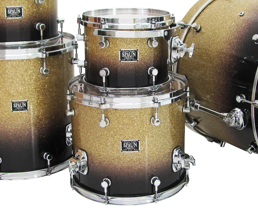 Custom 5pc-Gold Glass Fade