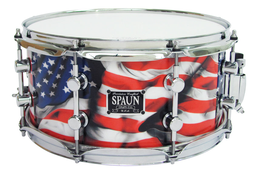 Maple 6.5x13-USA Flag