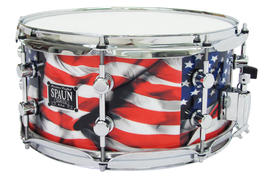 Maple 6.5x13-USA Flag