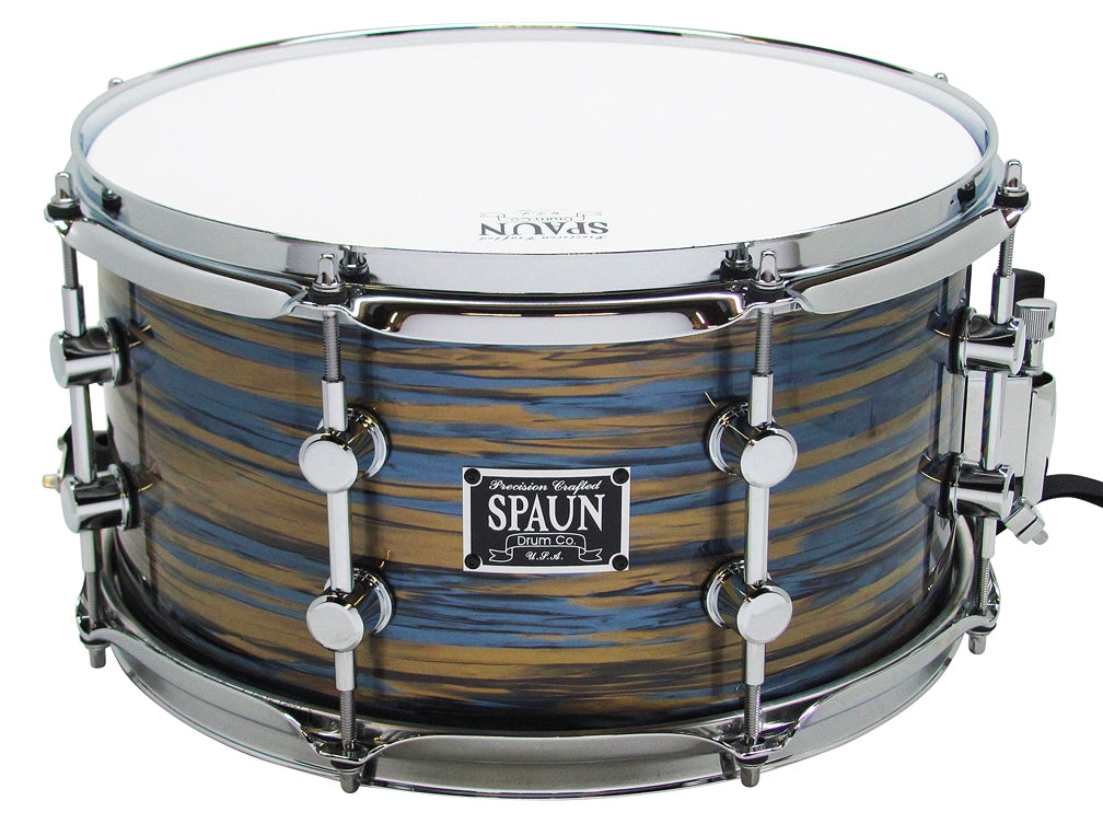 Maple Snare Drum 7x13 24ply-Peacock Oyster | Spaun Drums – SPAUN