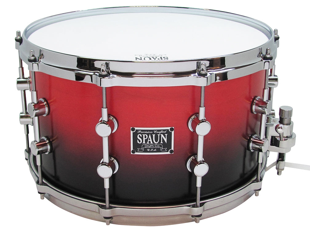 Maple 8x14-Bright Red Fade