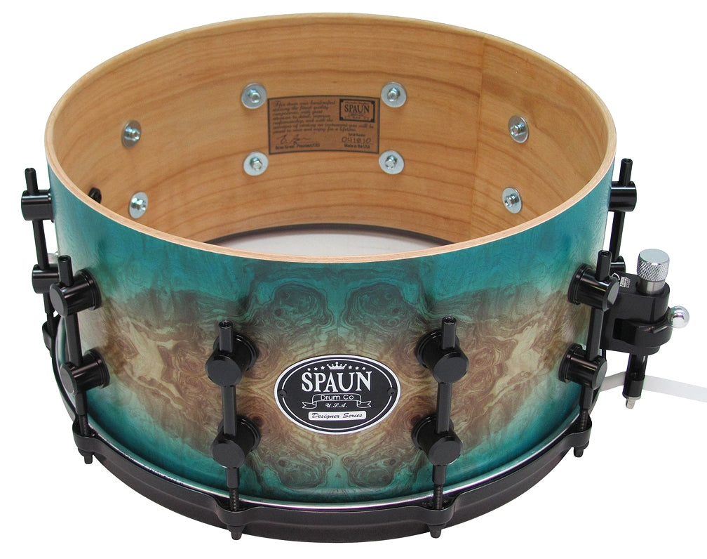 Cherry 7x14-Ash Burl Face