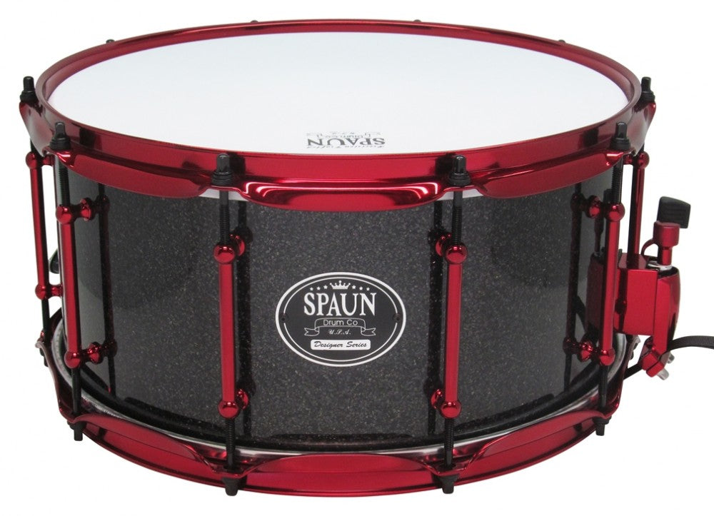 Birch Mahogany 7x14-Black Glass