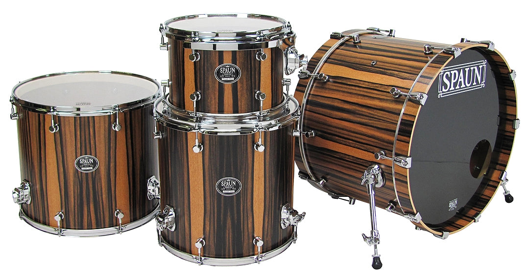 Designer 4pc-Mahogany w-Ebony Ivory