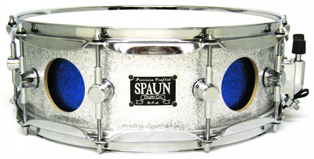 Edgevent 5x14-Silver Sparkle – Spaun Drum Company