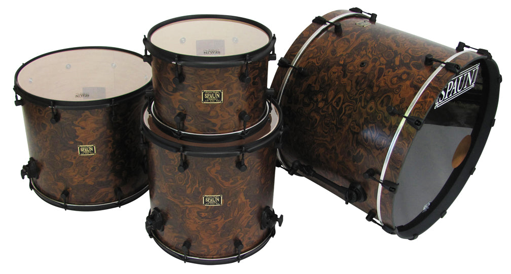 Exotic 4pc-Walnut Burl