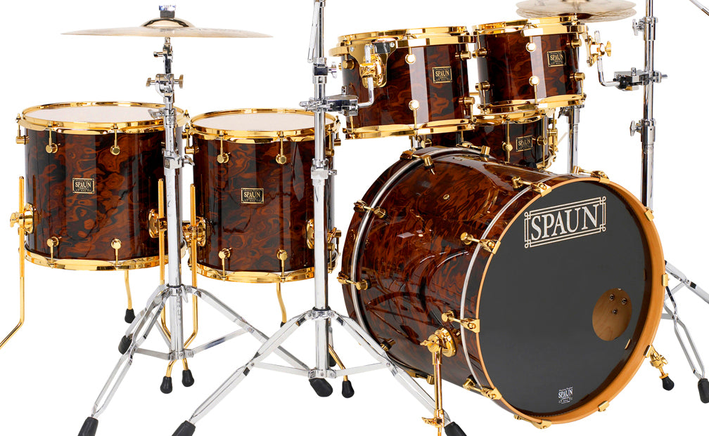 Exotic 5pc-Walnut Burl