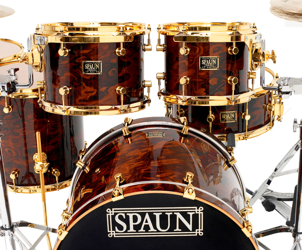 Exotic 5pc-Walnut Burl