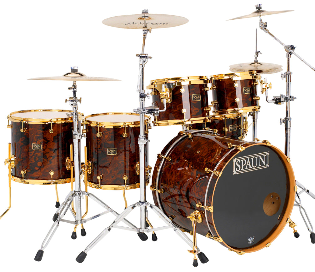 Exotic 5pc-Walnut Burl