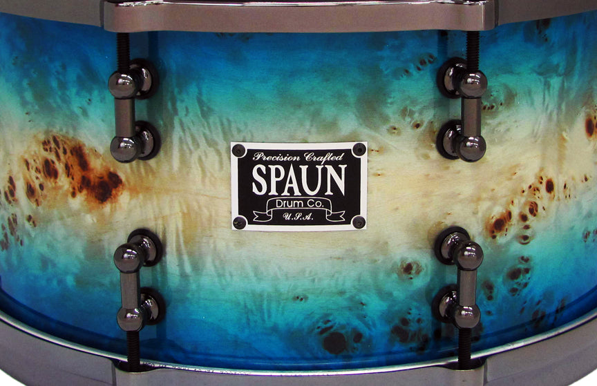 Mappa Burl 7x13-Blue Burst