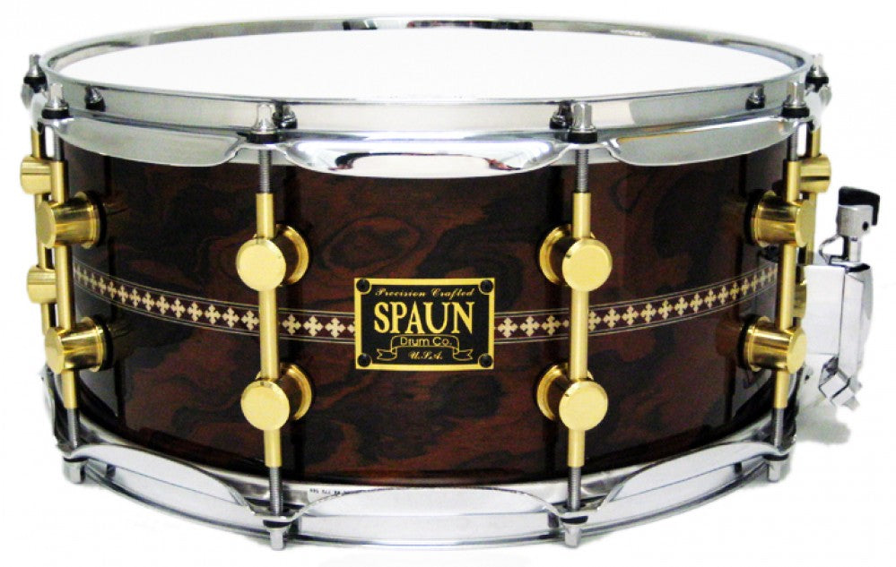 Walnut Burl 6.5x14-Diamond Inlay