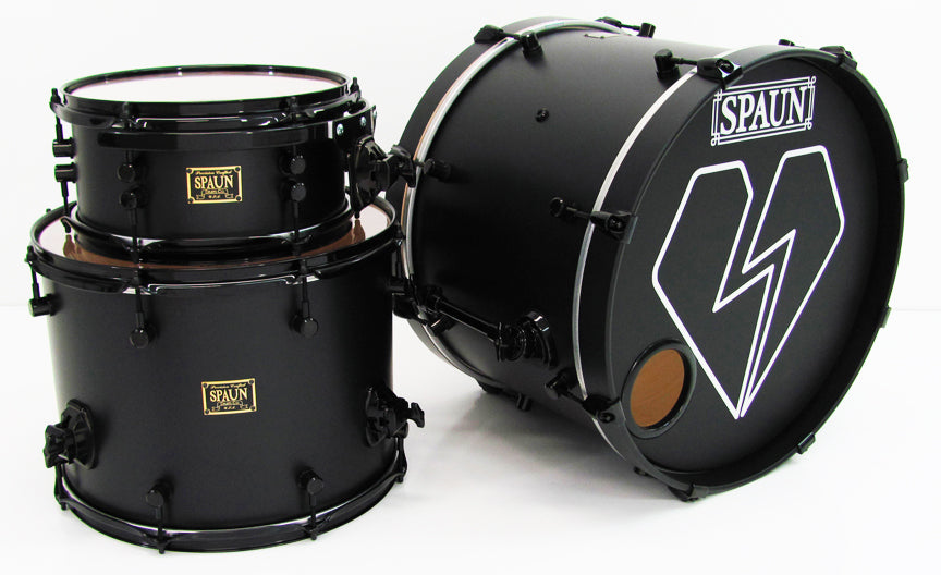 Custom 3pc-Flat Black