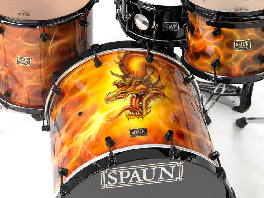Custom 3pc-Fire Dragon