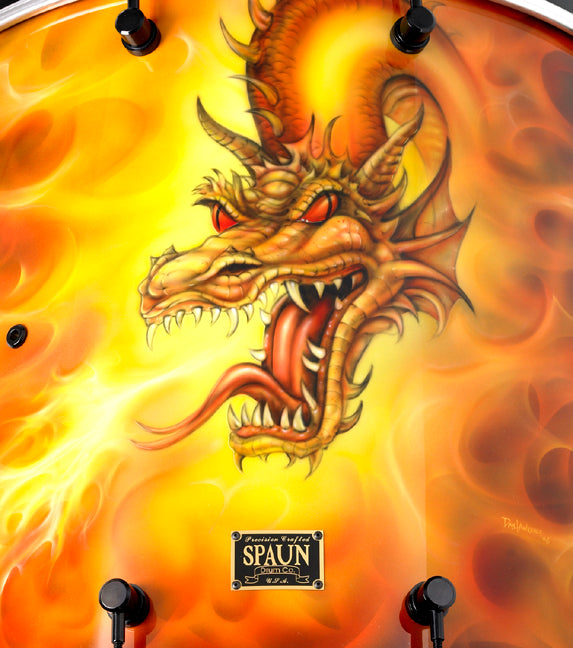 Custom 3pc-Fire Dragon