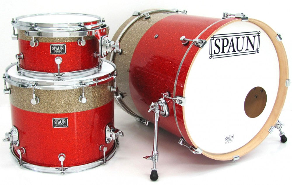 Custom 3pc-Tangerine & Ginger Glass – Spaun Drum Company