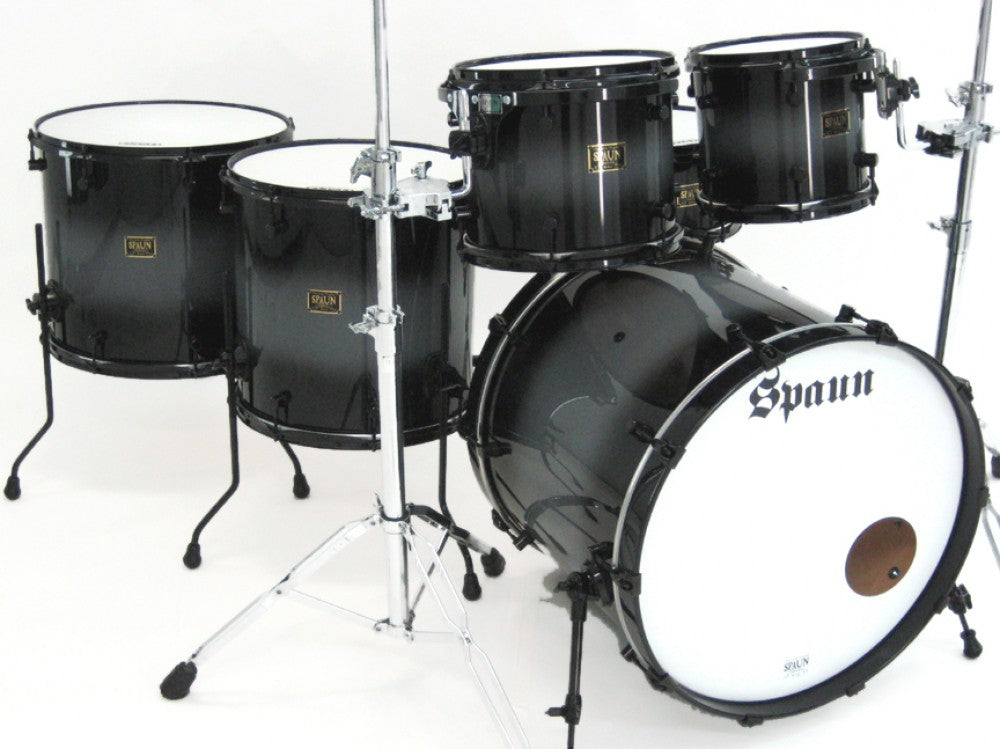Custom 5pc-Gray to Black Burst