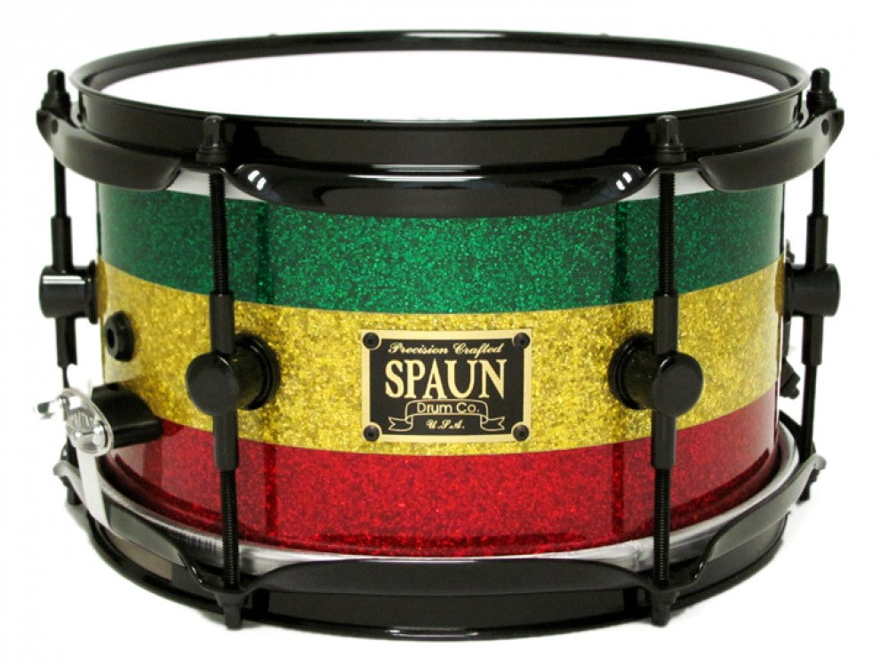 Maple 6x10-Green Yellow Red Glass