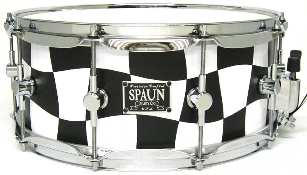 Maple 6x14-B&W Checker
