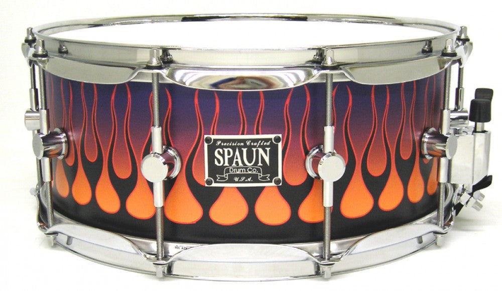Maple 6x14-Midnite Flame